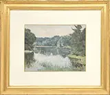 Bernard Corey, Landscape with Pond