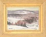 Bernard Corey, Winter Landscape