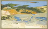 Denny Sinke Winters, Tidal Pool with Seaweed, Oil on canvas