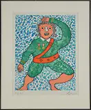 Enrico Baj, Untitled, Lithograph on paper