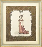 Georges-Jacques Gatine, Three Engravings: “La Belle Paule”, “Laure De Noves”, and “Anne De Bretagne, Engravings