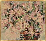 J. Thurston Marshall, Azaleas, Oil on canvas