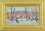 Bernard Corey, Afternoon Glow, Oil on board