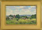 Bernard Corey, Summer Skies, Oil on canvas
