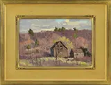 Bernard Corey, Early Spring, Oil on board