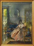 Eric Pape, Reflected Light, Pastel