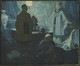 Dean Cornwell, The Opium Den, Oil on canvas