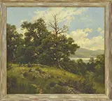 Robert Melvin Decker, Adirondack Landscape, Oil on canvas