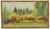 Henry Varnum Poor, Landscape with Golden Foliage