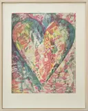 Jim Dine, Ginger and Uni”, 1996, Woodcut with photoengraving and collograph
