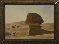 Ernest Wadsworth Longfellow, The Sphinx, Egypt, Oil on canvas