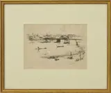 James Abbott McNeill Whistler, Charing Cross Railway Bridge, Transfer lithograph