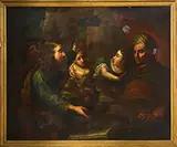 Unsigned, Belshazzar’s Feast, Oil on canvas
