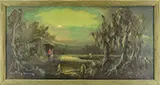 Collette Pope Heldner, Swamp Idyl, Oil on canvas