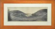 William H. Rau, Horseshoe Curve, Pennsylvania, R.R, Outstanding large and rare photo print of “Horseshoe Curve, Pennsylvania, R.R.”