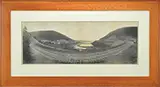 William H. Rau, Horseshoe Curve, Pennsylvania, R.R, Outstanding large and rare photo print of “Horseshoe Curve, Pennsylvania, R.R.”