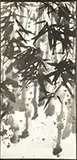 Signed, Two Works on Paper Depicting Bamboo Groves, Ink on paper