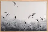 Kim Misoon, Traces” 2003, Ink on paper (mounted)