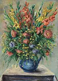 Mid Summer Bouquet by Alzira Boehm Peirce, Oil on canvas, sold Feb 2017