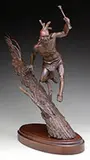 Jud Hartmann, The Romans of the West I, Bronze Mounted to a molded edge hardwood base