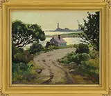 Anthony Thieme, Thatchers Island, Oil on canvas