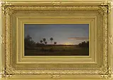 Martin Johnson Heade, Florida Pastoral, Oil on canvas