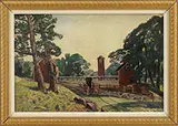 Hayley Lever, Moores Farm, Kensington, Connecticut”, 1935