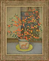 Emma Fordyce MacRae, The Open Door, Oil on Masonite