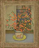 Emma Fordyce MacRae, The Open Door, Oil on Masonite