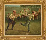 Michele Falanga, It’s a Homer, 1911, Oil on canvas