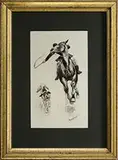 Frederic Remington, Whipping in a Straggler”, Circa 1891