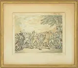 Thomas Rowlandson, The Prize Fight