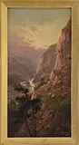 Sydney Yates Johnson, Two River Landscapes, Oils on canvas