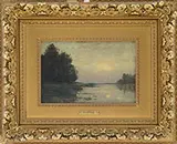 Charles-François Daubigny, Barbizon River Landscape