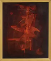 Felipe Orlando, Ekeunon Yagasigama, Oil on canvas