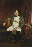 Richard Paul Springer, Two Portraits of Napoleon After Famous Works, Oils on canvas,