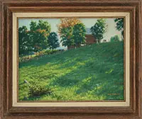 Ronal Parlin, Albion Tracy’S, Oil on canvas
