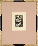 Georges Rouault, L’Administrateur Colonial”, Plate 9 from Reincarnations Du Pere Ubu, Etching and aquatint