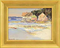 George Carpenter, Ogunquit, Maine, Oil on board