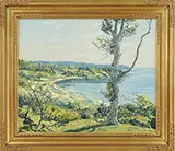 Walter E. Schofield, Coast of Maine, Oil on canvas