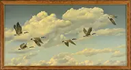 Elli Bodo, Into the Wind, Acrylic on Masonite