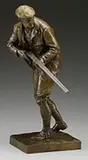 Moritz Rothberger, The Hunter, Bronze