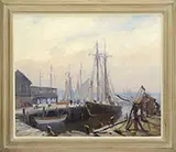 Gloucester Morning by Emile Albert Gruppe, Oil on canvas, sold Feb 2016