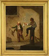 Martin Johnson Heade, Roman Newsboys Ii, 1849, Oil on canvas