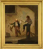 Martin Johnson Heade, Roman Newsboys Ii, 1849, Oil on canvas