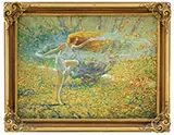 Harry Roseland, Dance of the Autumn Leaves, Oil on board