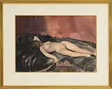 John Whorf, Reclining Nude