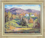 Eric Tobin, The Last Days of Fall, Oil on canvas