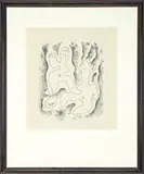 Carlos Mérida, Two Figures, Lithograph