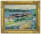Cadwallader Lincoln Washburn, Harbor View, Boothbay, Oil on canvas